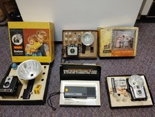 Vintage Kodak Brownies Lot And One Berkey Keystone Cameras. Untested