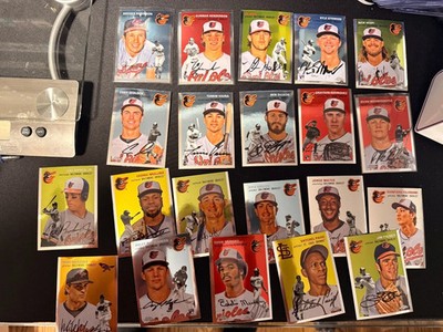 2023 TOPPS CHROME PLATINUM ORIOLES TEAM SET (21) GUNNAR RC ADLEY RC RIPKEN