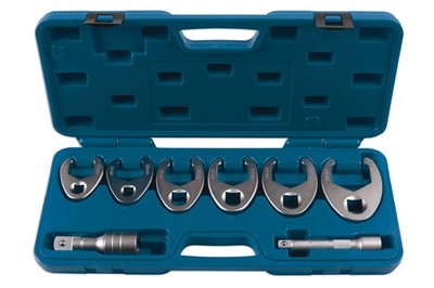 Laser Tools Krähenfuß Schraubenschlüssel Set 1.3cmD,1.9cmD 8pc 7476