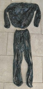 PVC Sauna Suit Sweat Suit Weight Loss Outfit Size Large / XL