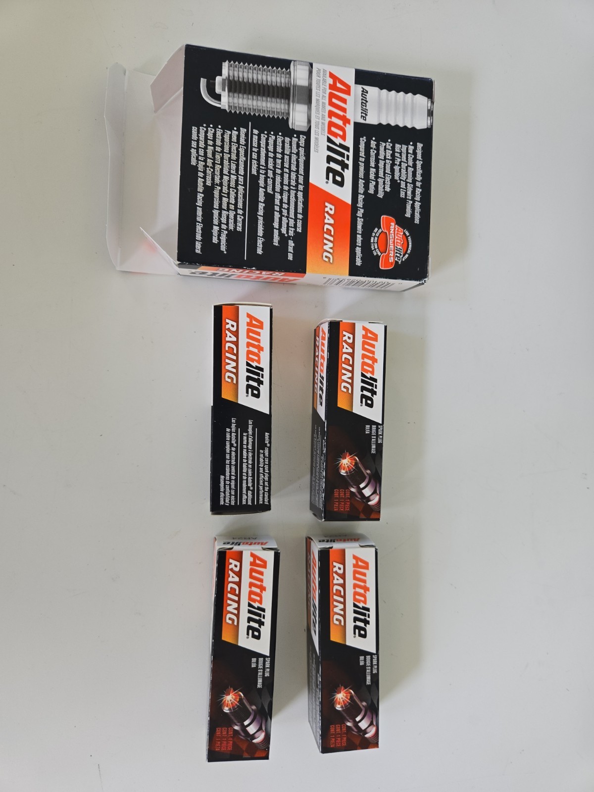 Autolite AR24 Racing Spark Plug Copper Resistor Performance 14mm Performance
