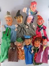 11 Handspielpuppen Handpuppen Konvolut (8979)