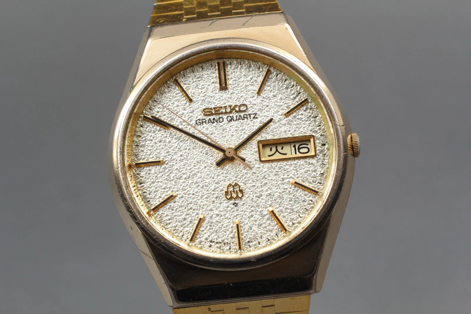 [Vintage 1978] SEIKO Grand 9943-8020 Quartz Men's Watch Kanji From JAPAN