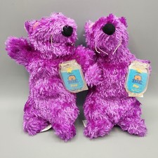 Vintage Bear In The Big Blue House Star Bean Plush Mattel Jim Henson Pip Pop