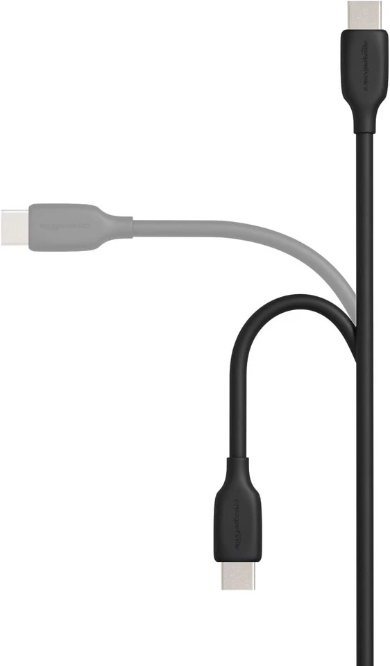Amazon Basics Fast Charging 3A USB-C3.1 Gen1 to USB-A Cable - 6-Foot, Black (2-P - Image 2 of 4
