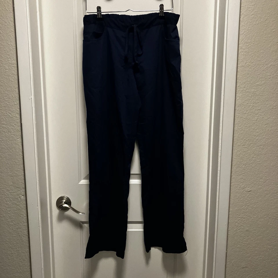 Grey’s Anatomy Women’s Size M Navy Blue Scrub Pants - Image 3 of 4