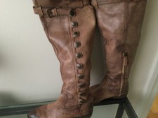 Sam Edelman Pierce Womens Over-The-Knee Leath...