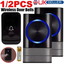 Wireless Door Bells Waterproof 1000ft Long Range Plug in Home Cordless Doorbell