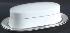 Mikasa Cameo Platinum 1/4 Lb Covered Butter 2124849