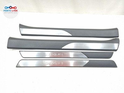 2018-25 LEXUS LS500 FRONT DOOR SILL TRIM STEP PLATE EBONY RIGHT LEFT SET OEM