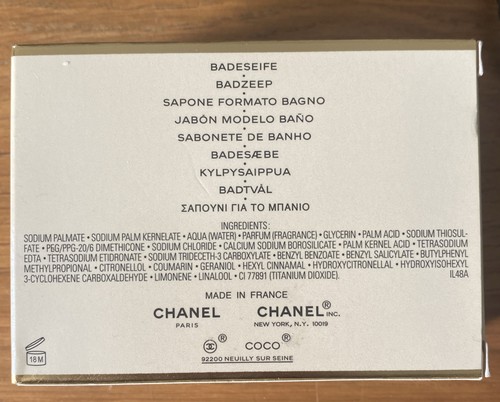 Chanel CoCo MADEMOISELLE Savon Pour Le Bain Fresh Bath Soap 150g 5.3 oz Sealed - Picture 2 of 4