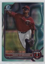 2022 Bowman Draft Chrome Aqua Lava Refractor /199 Danny De Andrade #BDC-107 17w1