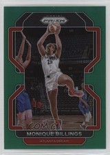 2022 Panini Prizm WNBA Green Prizm Monique Billings #150 5w0