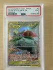 PSA 9 MINT Celebi & Venusaur Gx #1 Team Up Pokemon TCG