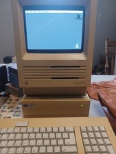 Vintage Apple Macintosh SE Workstation CIB - Dual Floppy M5010 ImageWriter II