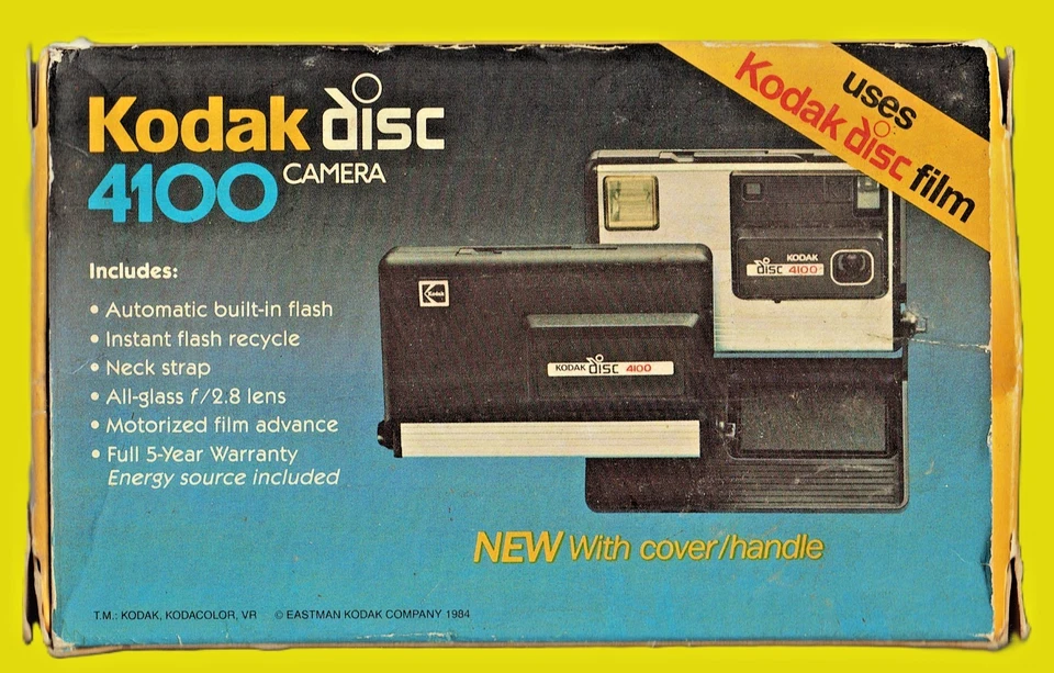 Kodak Disc 4100 Point and Shoot Camera - Image 3 of 4
