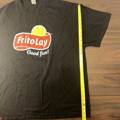 Frito Lay Shirt Mens 2XL Black Keeping Americas Supply Chain Moving Port Company - Picture 6 of 8