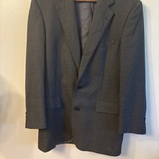 Brooks Brothers Makers Brooksease VTG Herringbone Wool Sz 48L Blazer Sport Coat