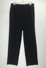 Investments Petites Dress Pants Size 8PR Pull On Stretch Black