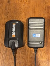 WORX Battery Charger WA3733 Class 2 Black 30W 120V-60Hz