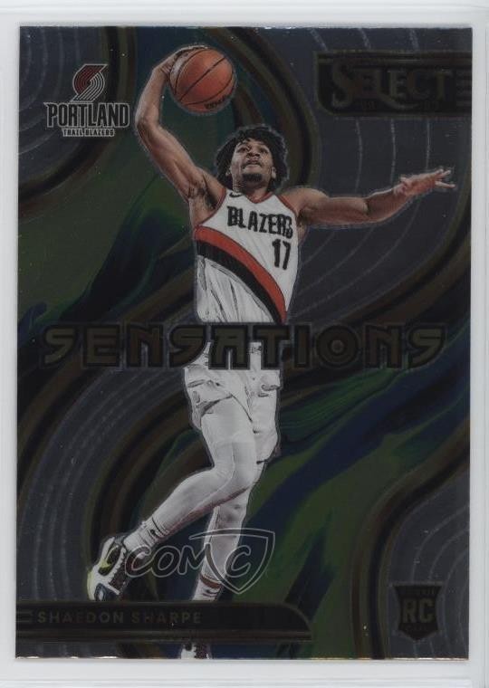 2022-23 Panini Select Sensations Shaedon Sharpe #19 1ht8