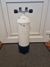 10 Liter Tauchflasche Tauchen Doppelventil TÜV Neu 