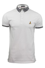 Brave Soul Men's Glover Polo Shirt Cotton Jersey Short Sleeve T-Shirt Casual Top