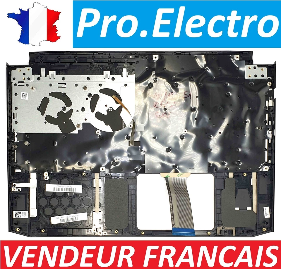 Originale: Topcase Tastiera Assemblato Palmrest Acer Nitro AN715-51 AN715-52 - Immagine 2 di 4