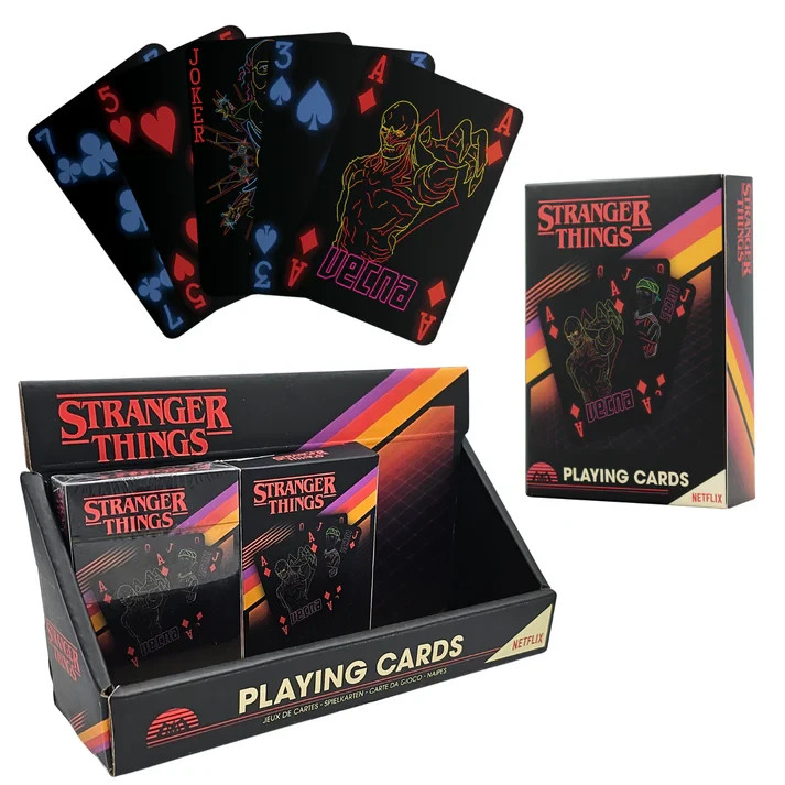 Stranger Things Playing Cards – Officially Licensed Deck, Great Stocking Filler