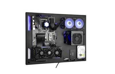 ABK Design, Wall Computer Case - Wall Mount Computer Case - Gaming PC Case - ...
