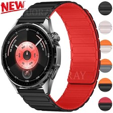 Magnet Silikon Armband für Huawei Watch GT6 GT5 GT4 GT3 GT2E Pro 5 4 46mm Ersatz