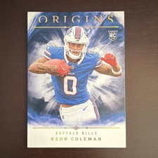 2024 Panini Origins Rookie Keon Coleman #129 Buffalo Bills Football