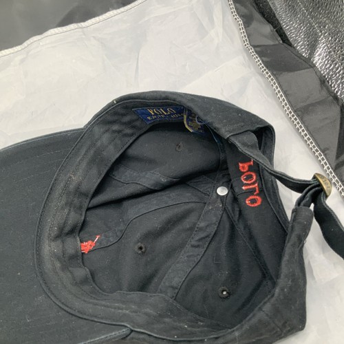 POLO RALPH LAUREN Hat Adjustable Cap-Polo Black/Red - Picture 6 of 7