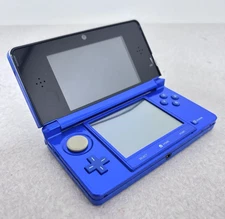 Nintendo 3DS Cobalt Blue Console fast ship free ship from japan region japan