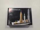 LEGO Architecture New York City 21028 Complete W Box And Books Retired Vintage