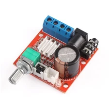 PAM8610 Mini 10W+10W Stereo Audio Power Amplifier Board Module w/ Volume Control