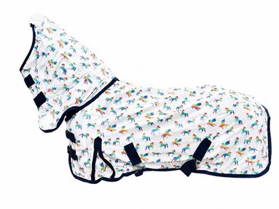 Horse Masters Einhorn Fliegendecke Kombi Neu Druck Fliegendecke nur dinky Größen