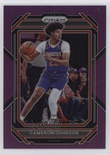 2022-23 Panini Prizm Purple Prizm 80/99 Cameron Johnson #126 12z3