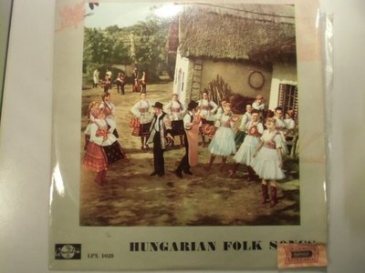 Hungarian Folk Songs [Vinyl-LP LPX1028]. Diverse: