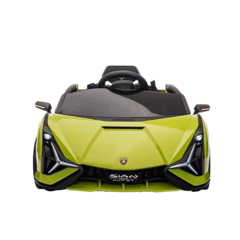 Auto Elettrica Per Bambini Giaquinto 12V Lamborghini Sian Verde - Immagine 2 di 4