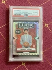 2024-25 Prizm Zaccharie Risacher Luck Of The Lottery MOJO /25 RC PSA 10 POP 2 💎