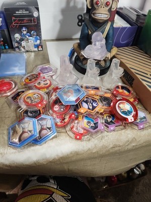 disney infinity power discs Lot Bundle Marvel Star Wars Princess Xbox Wii PS
