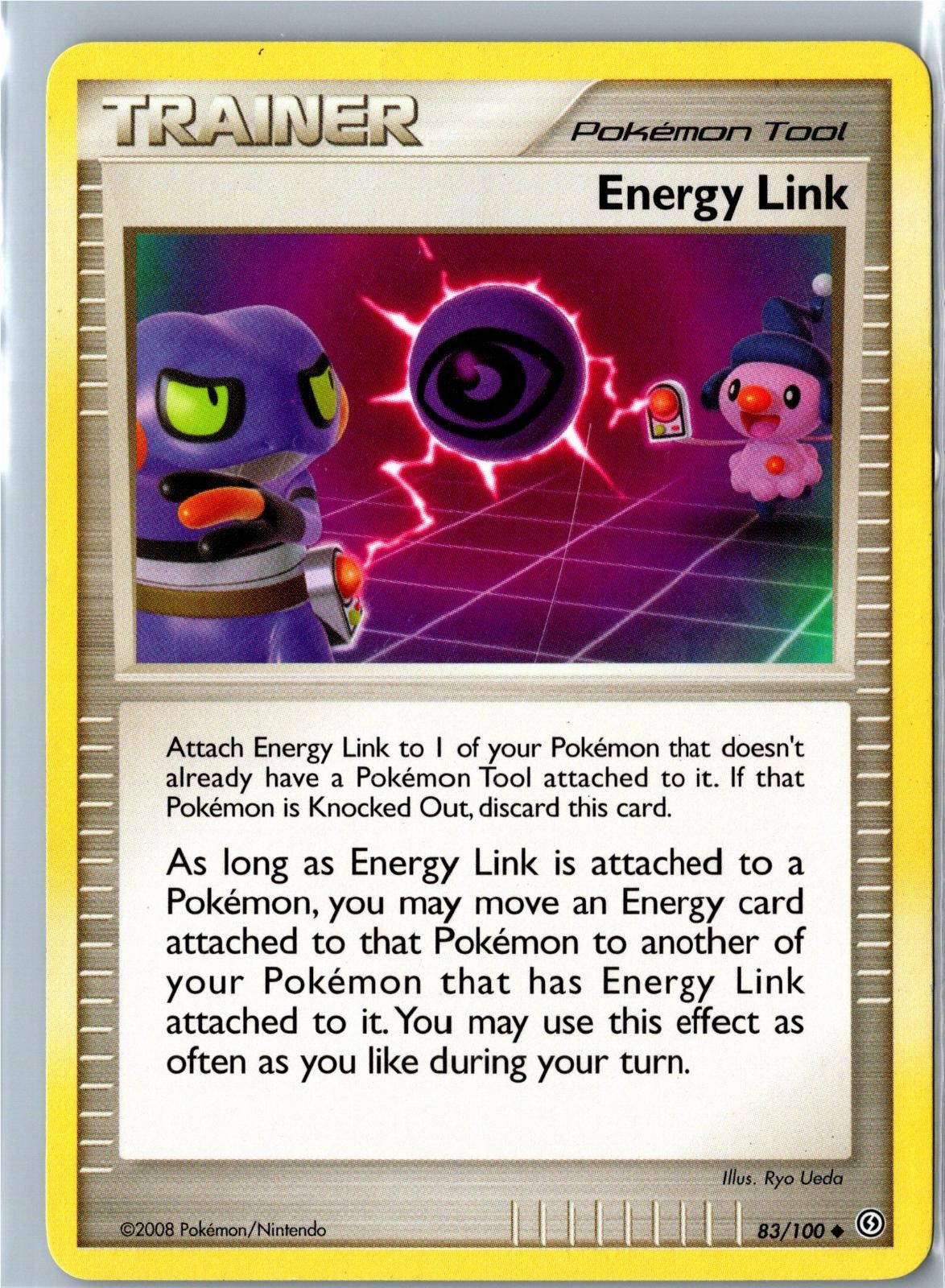 Energy Link Stormfront 83/100 Uncommon Heavily Played
