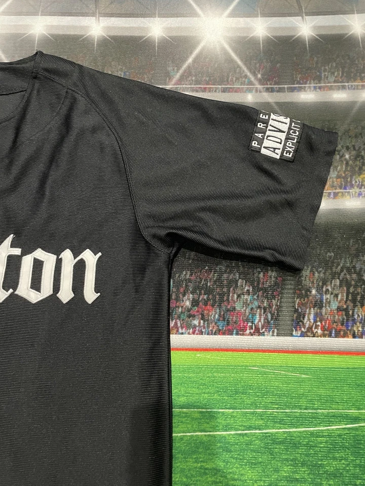 Camiseta de béisbol Compton clásica con carretes NWA Eazy E adulto talla mediana usada Foto 3 de 4