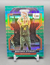2022 Panini WNBA Prizm BREANNA STEWART -- W25 GREEN PRIZM No. 175 Storm