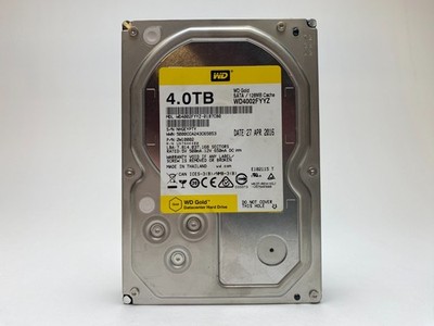Western Digital Gold 4TB 3.5'' HDD WD4002FYYZ (Used)