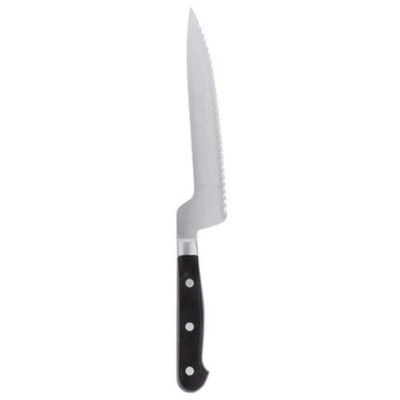 Forged Stainless Steel Offset Bread Knife 8 Inch Kitchen Slicing Tool