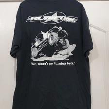 Gildan T-Shirt Mens XL Rubicon Express Graphic Offroad 4x4 Jeep Black Back Print