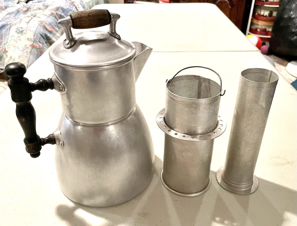 Ancien Pot à Feu Camping WearEver 121 En Aluminium - Sans Couvercle - Occasion - Pour Camping