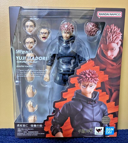 Yuji Box S.H.Figuarts Yuji Itadori Jujutsu Kaisen Action Figure New In Box F/S ...